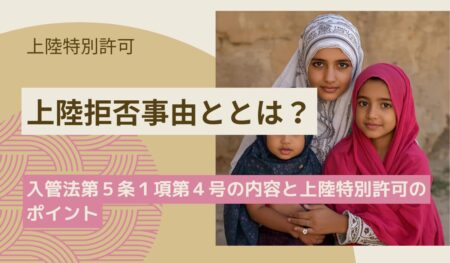 上陸特別許可