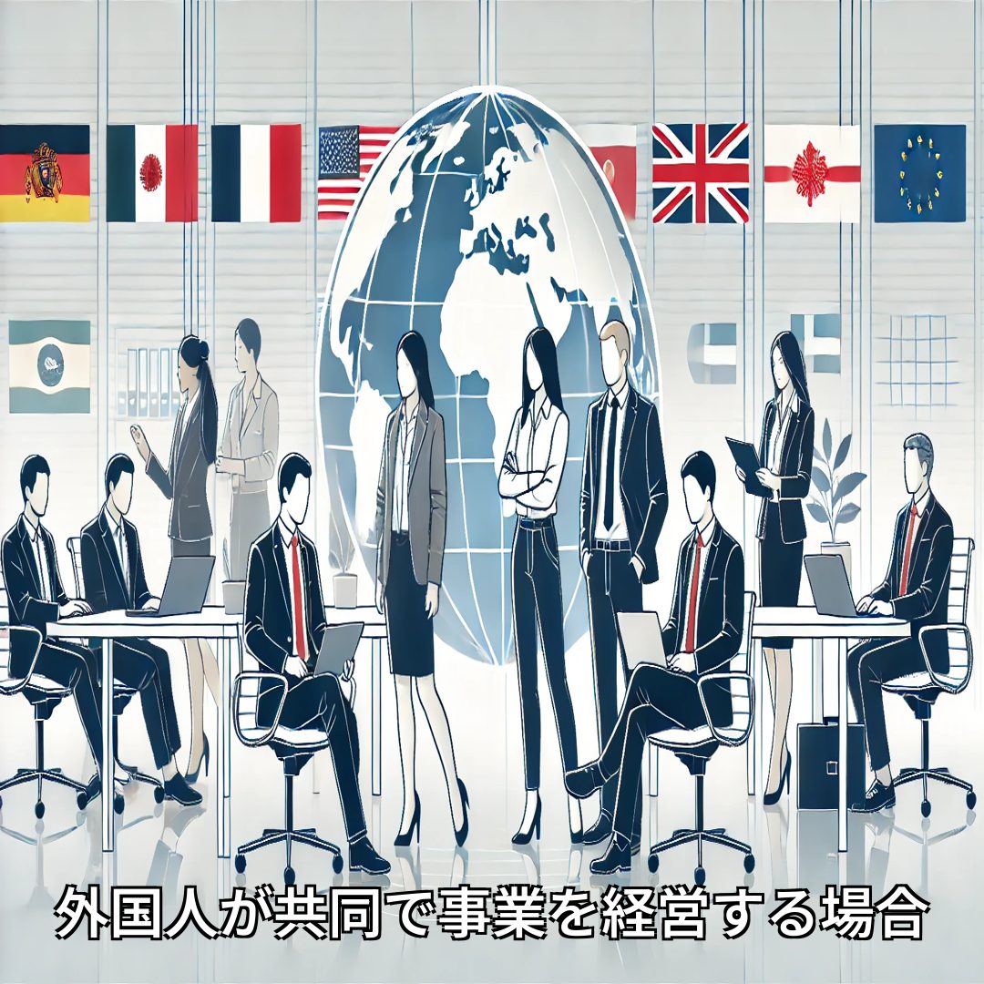 複数の外国人が共同で事業を経営する場合 ～当社の成功事例ご紹介～